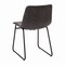 Flash Furniture 18" Dark Gray LeatherSoft Dining Chairs, 2PK ET-ER18345-18-GY-BK-GG - alternate 4